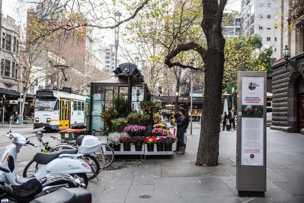 Hotel Collins Melbourne City Exterior foto