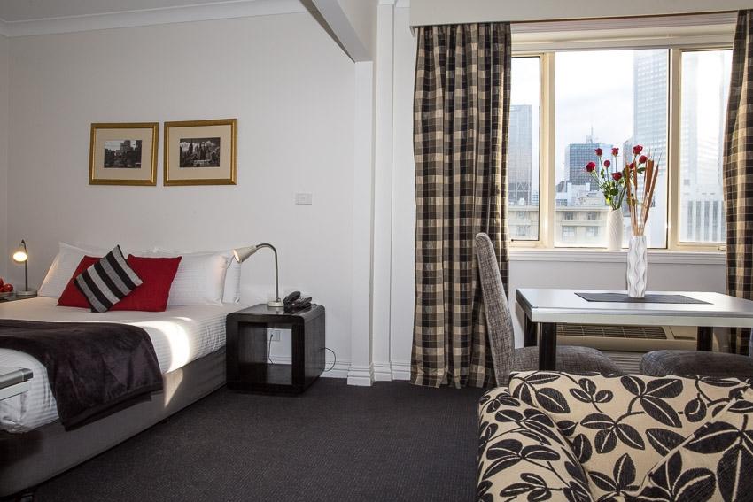 Hotel Collins Melbourne City Zimmer foto